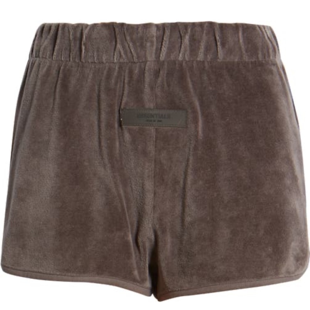 Fear of God Essentials Velour shorts